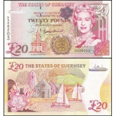 Guernsey P-58c Fe 20 Pounds ND (2007) Rainha ♛