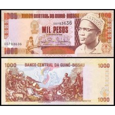 Guinea-Bissau Guiné Bissau P-13b Fe 1.000 Pesos 1993