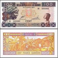 Guinea Guiné P-35b Fe 100 Francs 2012