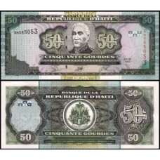 Haiti P-267b Fe 50 Gourdes 2003 Lysius Salomon Haiti P-267b Fe 50 Gourdes 2003 Lysius Salomon