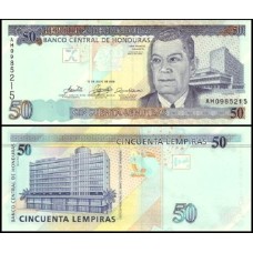 Honduras P-94Aa Fe 50 Lempiras 2006