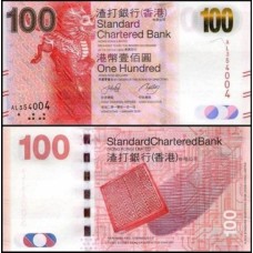 Hong Kong P-299a Fe 100 Dollars 2010 SCB