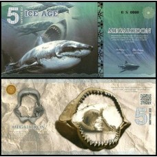 Ice Age Era Do Gelo 5 Dollars 2015 Megalodon Fe Fantasia