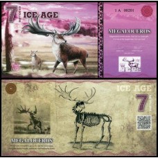 Ice Age Era Do Gelo 7 Dollars 2015 Megaloceros Fe Fantasia