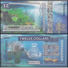 Indian Ocean 12 Dollars 2017 Fe Fantasia