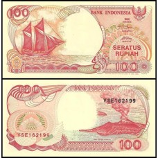 Indonésia P-127d Fe 100 Rupiah 1992/1995