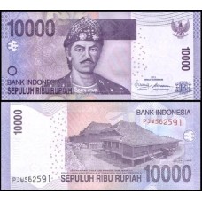 Indonésia P-150d Fe 10.000 Rupiah 2013