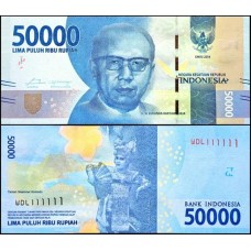 Indonésia P-159a Fe 50.000 Rupiah 2016