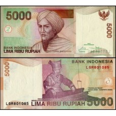 Indonésia P-142o Fe 5.000 Rupiah 2015