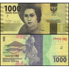 Indonésia P-154d Fe 1.000 Rupiah 2019