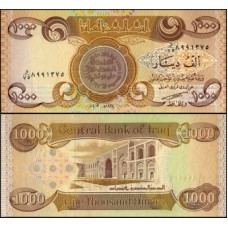 Iraq Iraque P-93a Fe 1.000 Dinars 2003