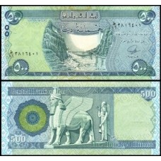 Iraq Iraque P-98a Fe 500 Dinars 2013