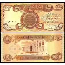 Iraq Iraque P-99a Fe 1.000 Dinars 2013