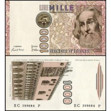 Italy Itália P-109a.1 Fe 1.000 Lire 1982 Marco Polo