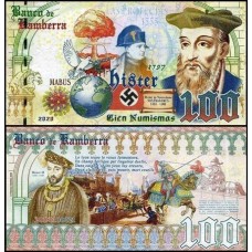 Kamberra Camberra 100 Numismas 2020 Fe Nostradamus Fantasia