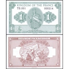 Kingdon of the Francs 1 Silver 2016 Fe Fantasia