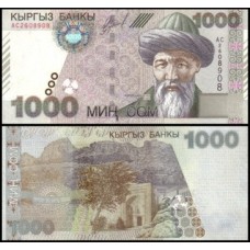 Kyrgyzstan Quirguistão P-18 Fe 1.000 Som ND (2000)