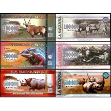 La Savanna 100k+200k+500k 3 Cédulas Fantasia