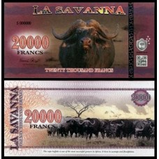 La Savanna 20.000 Francs Búfalo 2016 Fe Fantasia