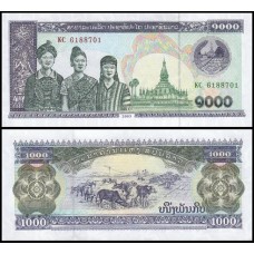 Lao Laos P-32Ab Fe 1.000 Kip 2003
