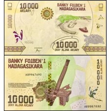 Madagascar P-103a Fe 10.000 Ariary ND (2017)