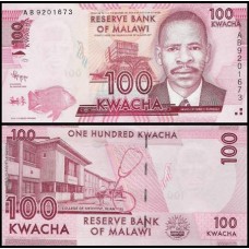 Malawi Malaui P-59a Fe 100 Kwacha 2012