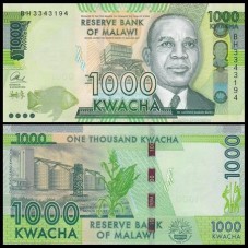 Malawi Malaui P-67b Fe 1.000 Kwacha 2016