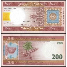 Mauritânia P-11b Fe 200 Ouguyia 2006