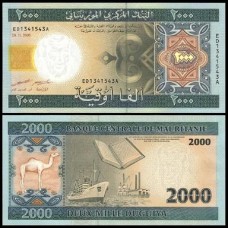 Mauritânia P-14b Fe 2.000 Ouguyia 2006