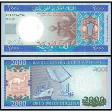 Mauritânia P-20 Fe 2.000 Ouguyia 2011