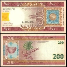 Mauritânia P-11a Fe 200 Ouguyia 2004