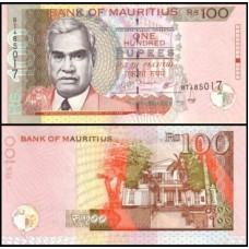 Mauritius Ilhas Maurício P-56b Fe 100 Rupees 2007
