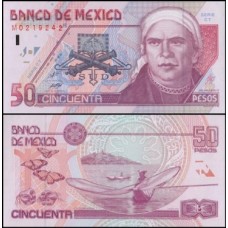 México P-107d.2 Fe 50 Pesos 1999 Série CT México P-107d.2 Fe 50 Pesos 1999 Série CT