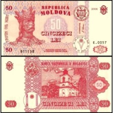 Moldova Moldávia P-14d Fe 50 Lei 2006