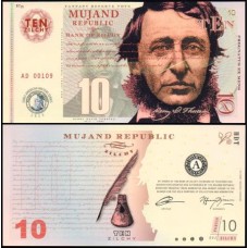 Mujand Republic 10 Zilchy 2013 Fe Henry David Thoreau Fantasia