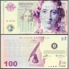 Mujand Republic 100 Zilchy 2013 Fe Harriet Beecher Stowe Fantasia