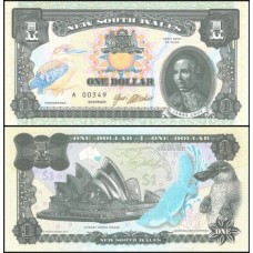 New South Wales 1 Dollar 2017 Fe Fantasia New South Wales 1 Dollar 2017 Fe Fantasia