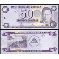 Nicarágua P-198 Fe 50 Córdobas 2006