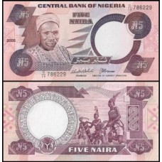 Nigéria P-24i Fe 5 Naira 2005