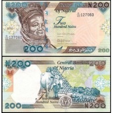 Nigéria P-29p.1 Fe 200 Naira 2016
