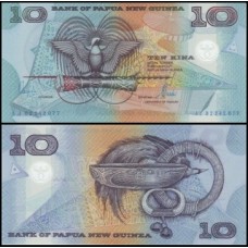 Papua Nova Guiné P-26b Fe 10 Kina 2002 Polímero