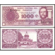 Paraguay Paraguai P-214c Fe 1.000 Guaranies 2003 FCO