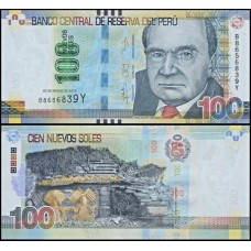 Peru P-190a Fe 100 Nuevos Soles 2012