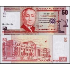 Philippines Filipinas P-193d.3 Fe 50 Piso 2013