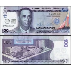 Philippines Filipinas P-219 Fe 100 Piso 2013 Comemorativa Shell