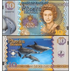 Pitcairn Islands 2018 10 Pounds Fe Rainha Fantasia