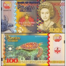 Pitcairn Islands 2018 100 Pounds Fe Rainha Fantasia