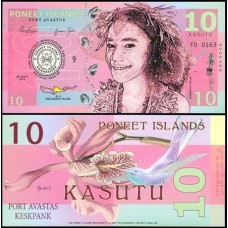 Poneet Islands 10 Kasutu 2015 Fe Polímero Fantasia