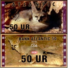 Bank Atlantic Raposas 50 Ur 2016 Fe Fantasia