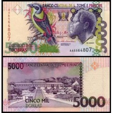 Saint Thomas & Prince São Tomé e Príncipe P-65d Fe 5.000 Dobras 2013